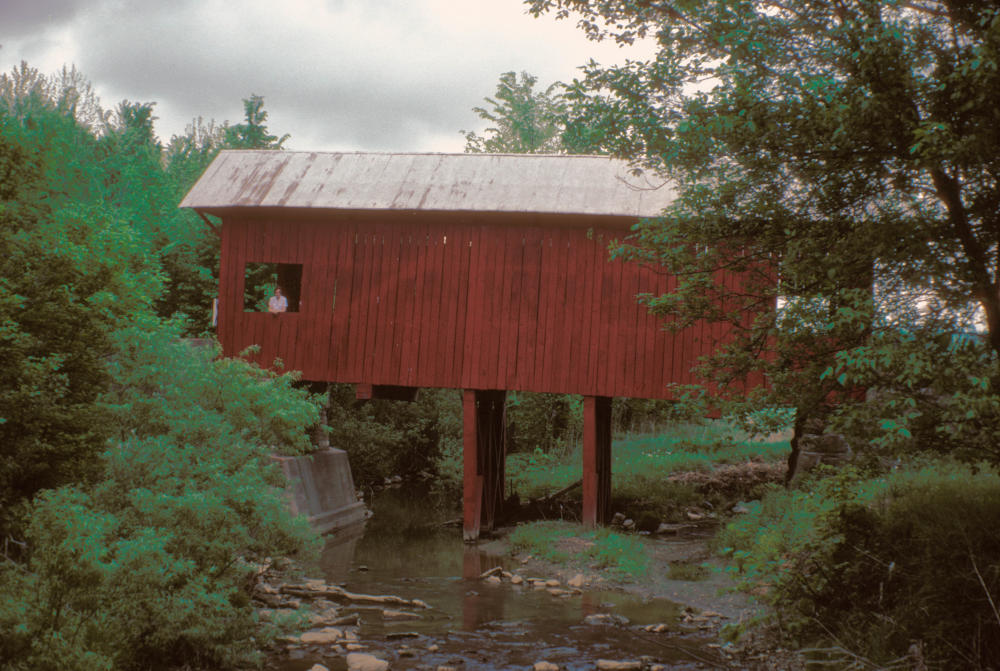 Erskine Covered Bridge is the oldest existing bridge in the county